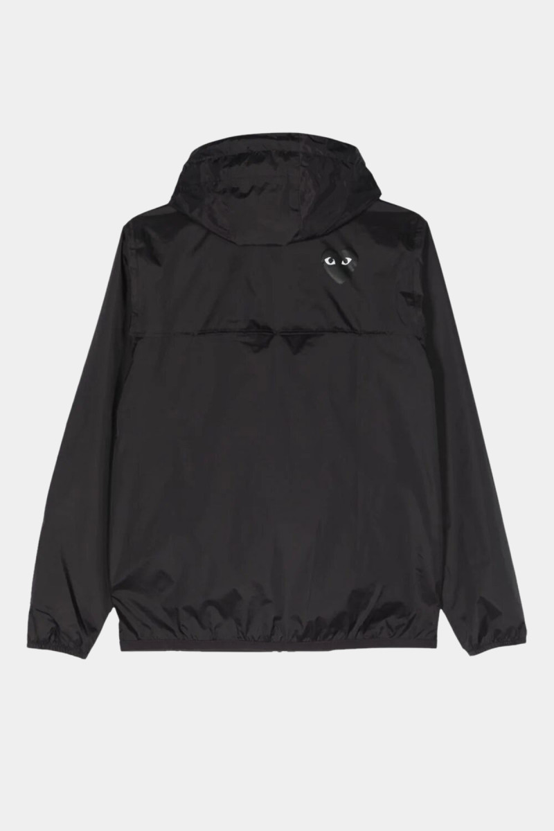 U JACKET BLACK EMBLEM AZ J507 051