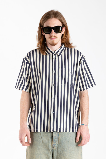 Flat Bottom Stripe Shirt 1110325