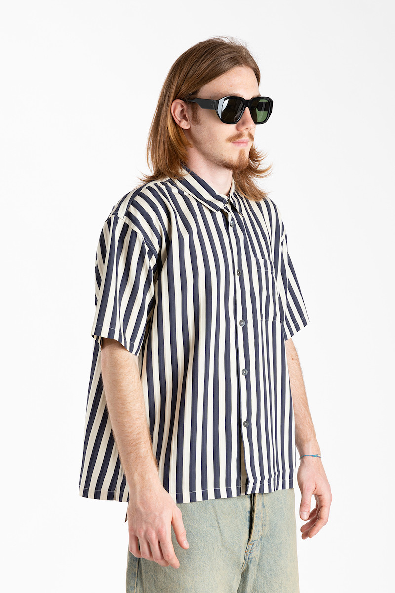 Flat Bottom Stripe Shirt 1110325