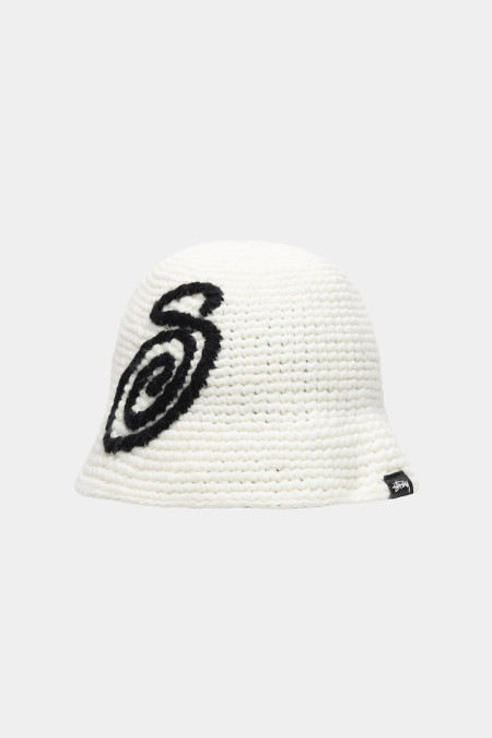 Swirly S Knit Bucket Hat 1321208