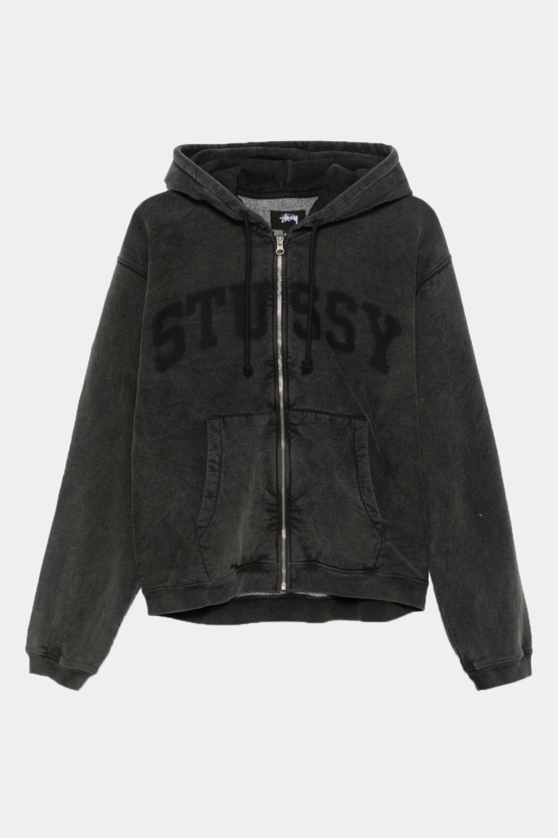 Faded Graphic Zip Hood 118553