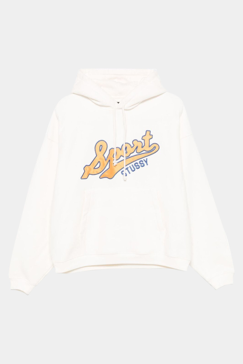 Stussy Satin Logo Oversized Hoodie Societe Anonyme