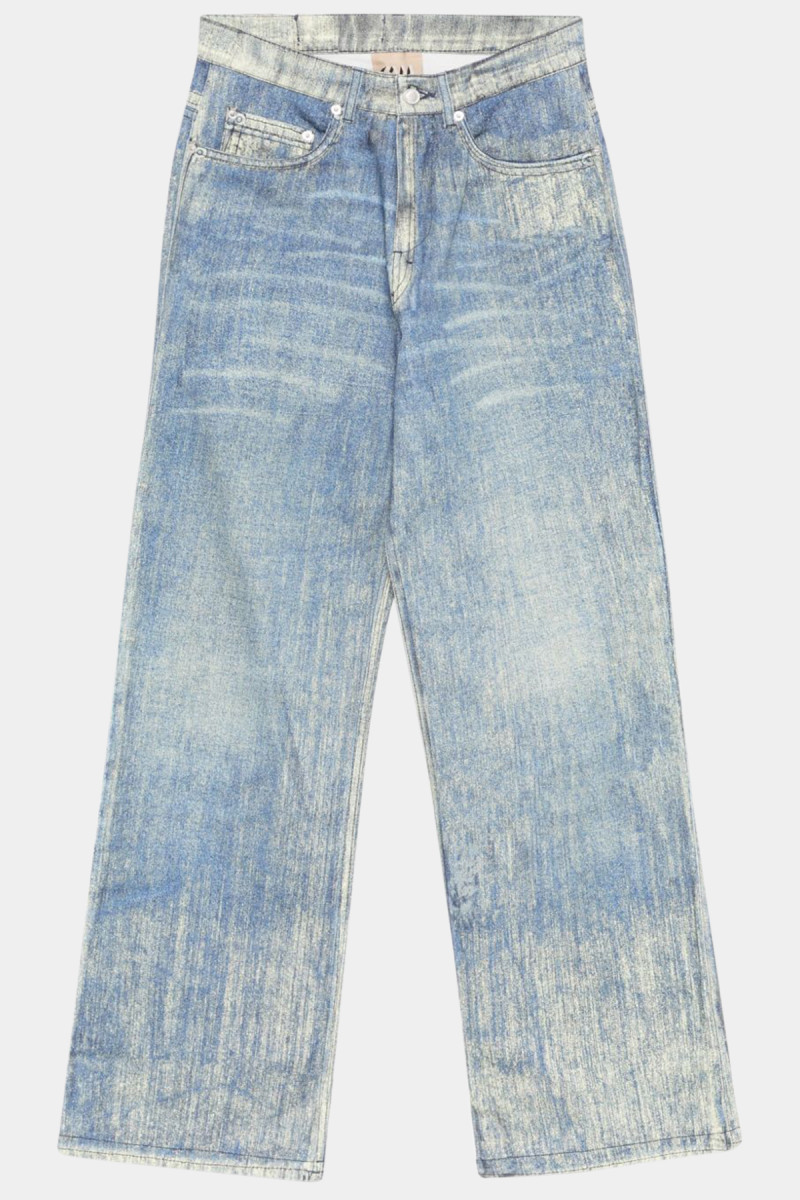 Paint Denim Jeans AU00022 002