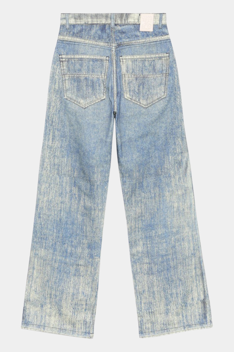 Paint Denim Jeans AU00022 002